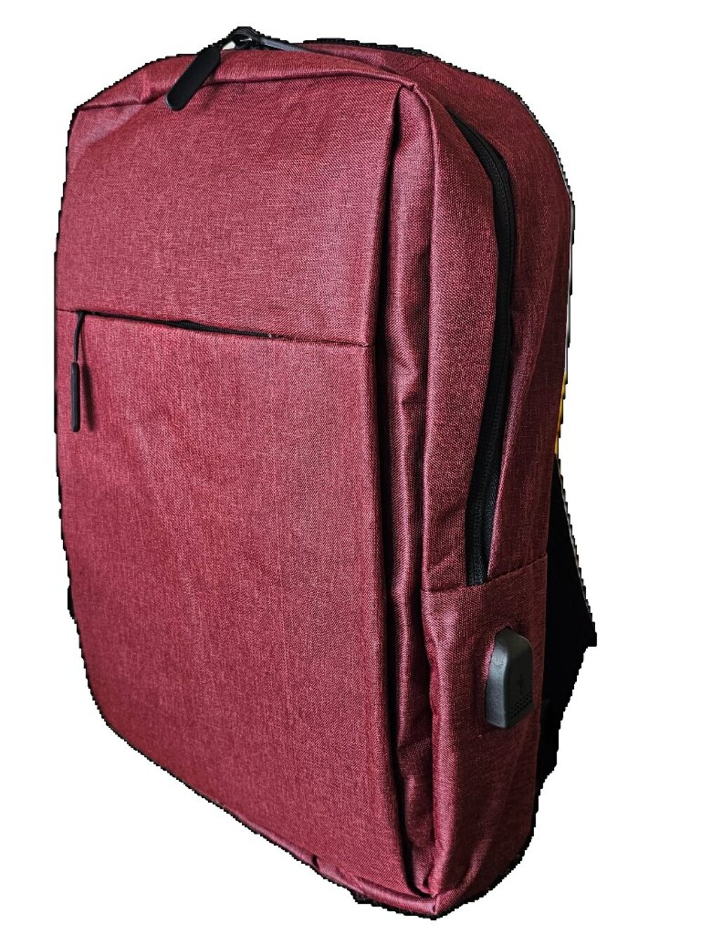 Unisex Laptop Backpack RED Water-Resistant Slim Daypack 16.1" × 11" × 3.9" NWOT